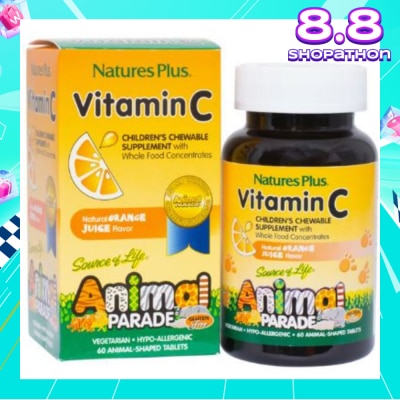 NATURE'S PLUS Children's Vitamin C Chewable 60's