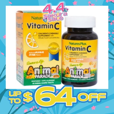 NATURE'S PLUS - Children's Vitamin C Chewable 60's