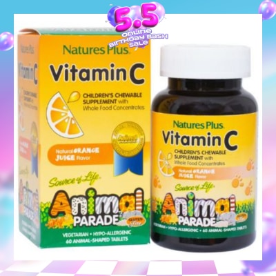 NATURE'S PLUS - Children's Vitamin C Chewable 60's