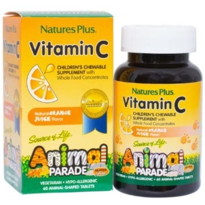 NATURE'S PLUS Children's Vitamin C Chewable 60's