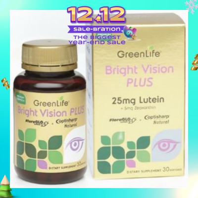 GREENLIFE Bright Vision Plus Dietary Supplement Softgel (Support Healthy Eye Function) 30s