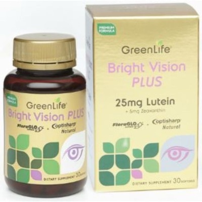 GREENLIFE Bright Vision Plus Dietary Supplement Softgel (Support Healthy Eye Function) 30s