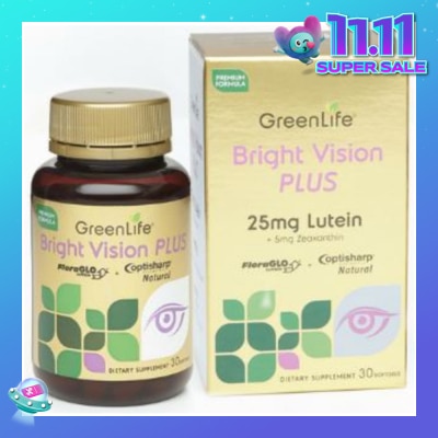 GREENLIFE Bright Vision Plus Dietary Supplement Softgel (Support Healthy Eye Function) 30s