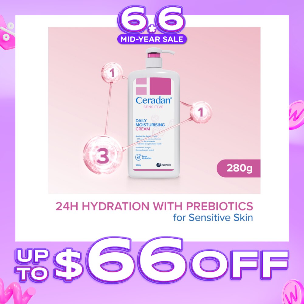 Daily Moisturising Cream for Sensitive Skin 280g