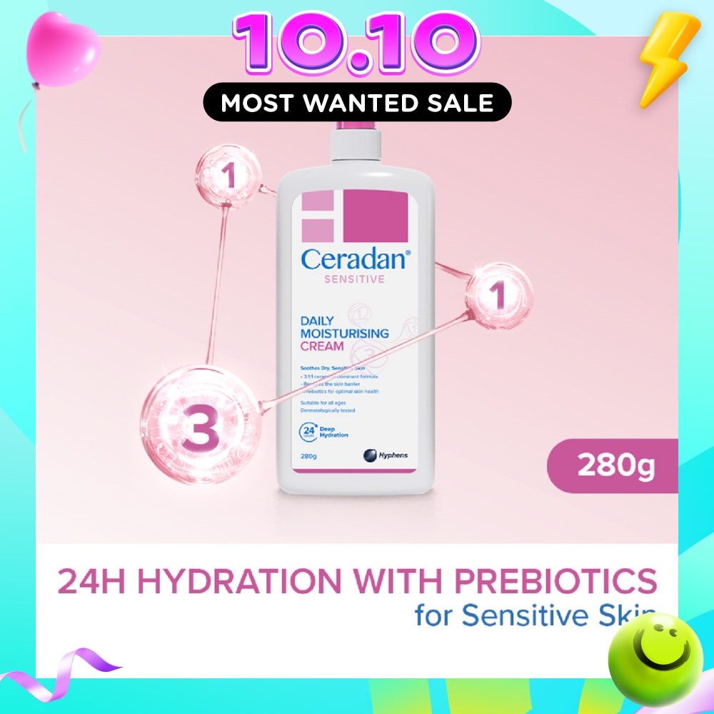 Daily Moisturising Cream for Sensitive Skin 280g image