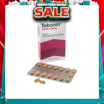 TEBONIN - Forte 120mg Film Coated Tablets 30s