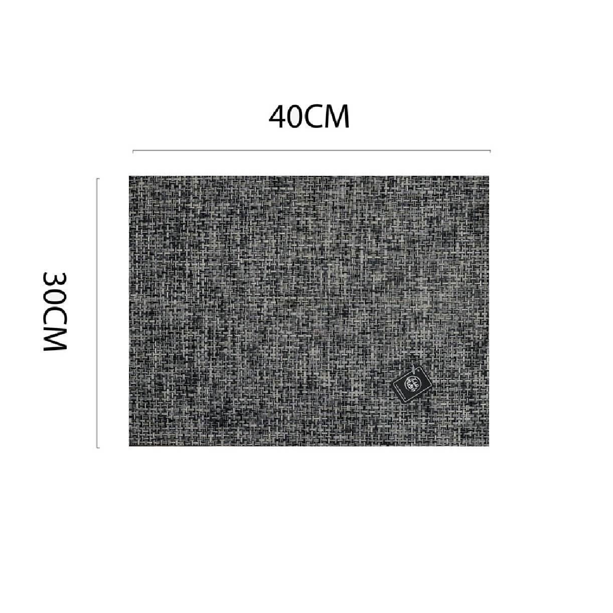 Rectangle Placemat PMSW116 Woven (Set of 2) 1s