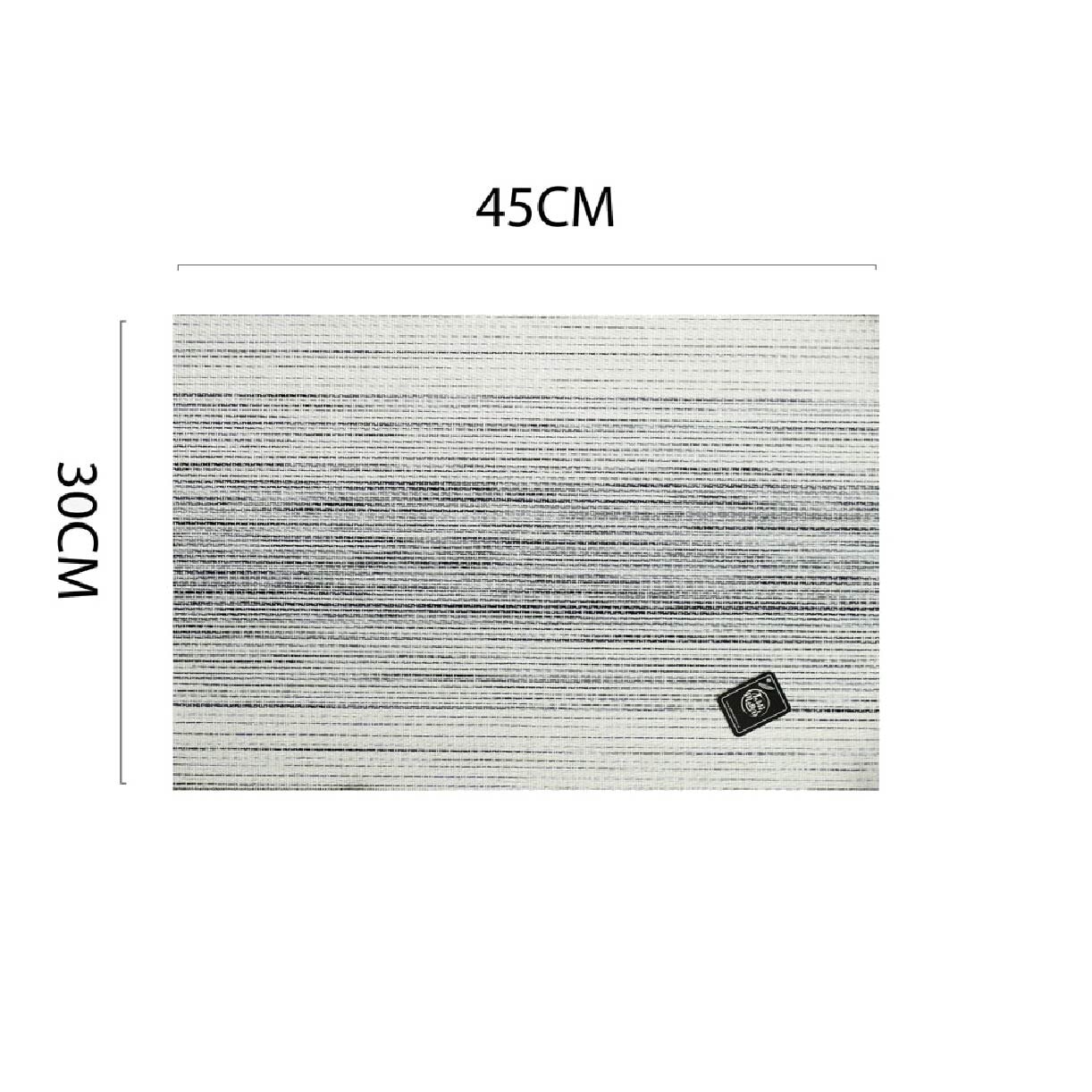 Rectangle Placemat PMSW111 Woven (Set of 2) 1s