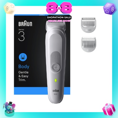 BRAUN - Electric Body Groomer Series 3 BG 3530 1s