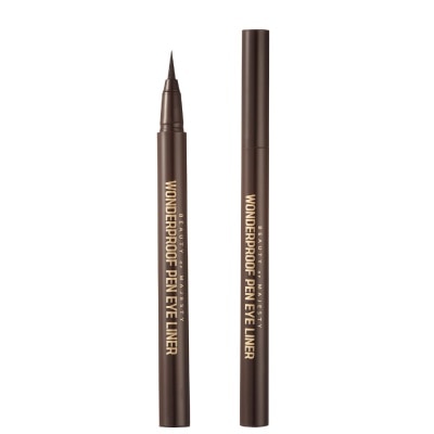 BEAUTY OF MAJESTY Wonderproof Pen Eye Liner #02 Wonder Brown 0.5g