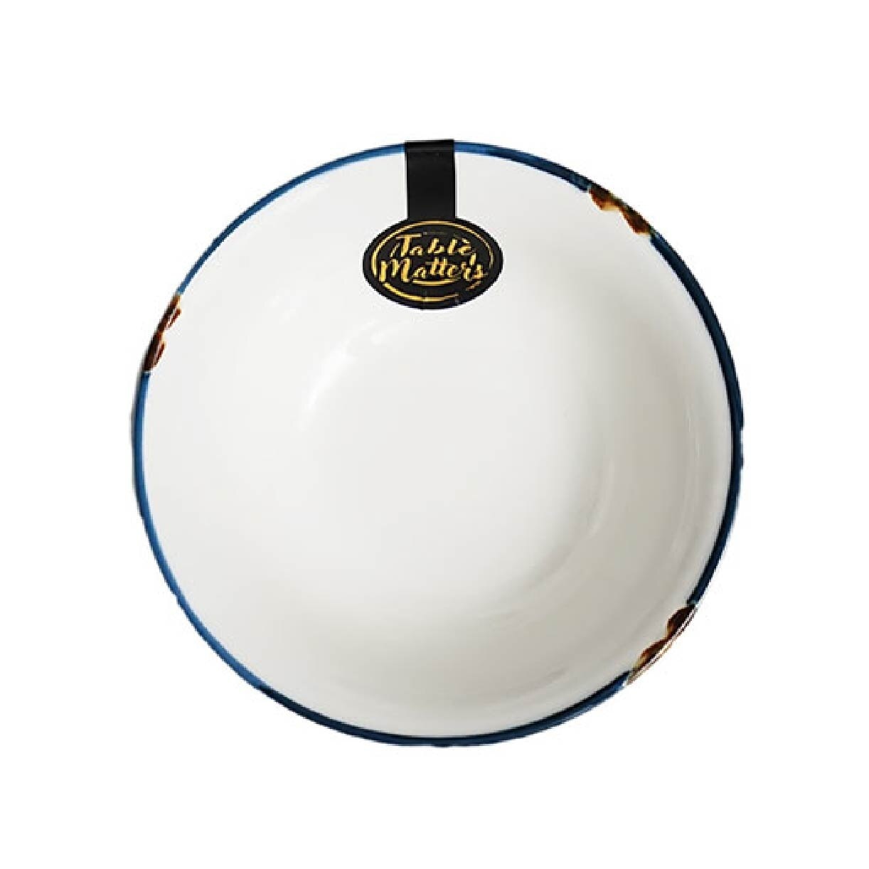 Enamel Blue 4.8 inch Bowl EB10048 (Lead And Cadmium Free + Microwave + Oven + Dishwasher Safe) 0.14kg