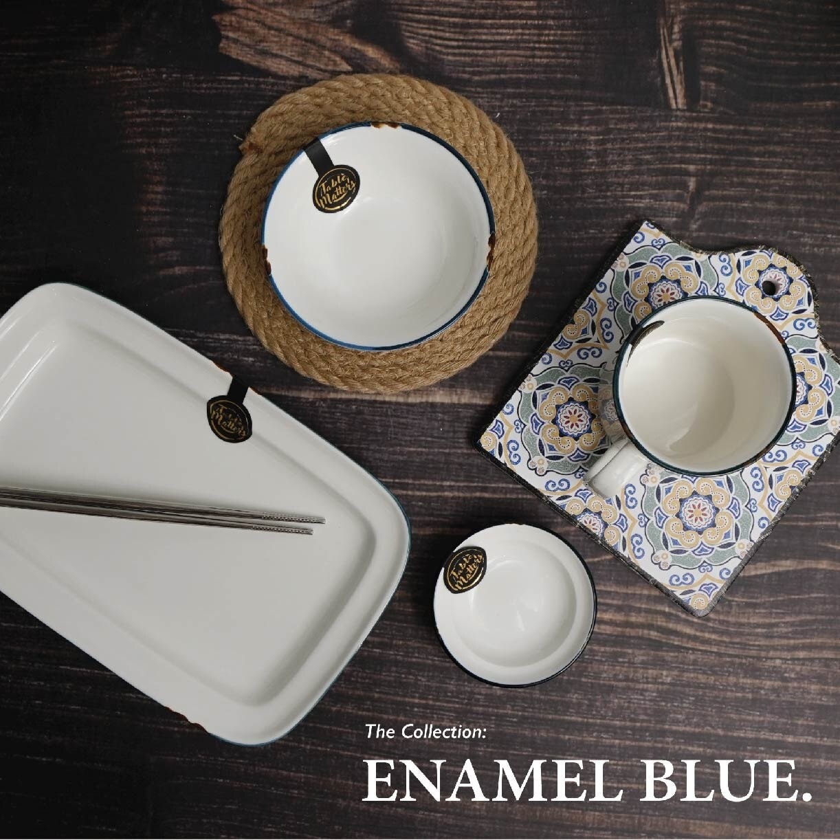 Enamel Blue Mug Small EB30200 0.2kg