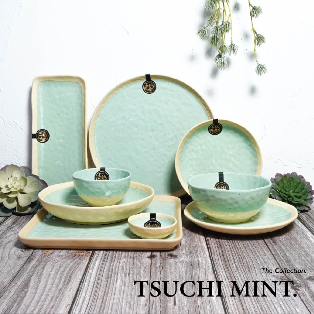 4.25 inch Tsuchi Mint Rice Bowl TM10045 (Set of 2) 1s