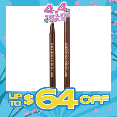 BEAUTY OF MAJESTY - Wonderproof Pen Eye Liner #03 Soft Brown 0.5g