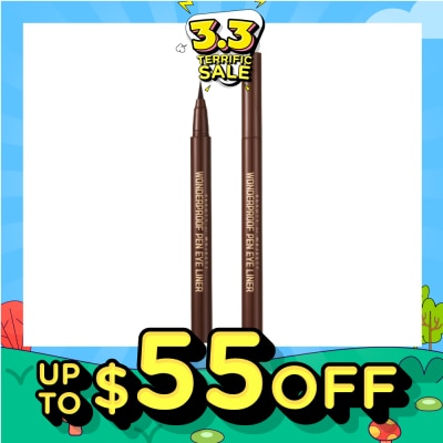 BEAUTY OF MAJESTY Wonderproof Pen Eye Liner #03 Soft Brown 0.5g