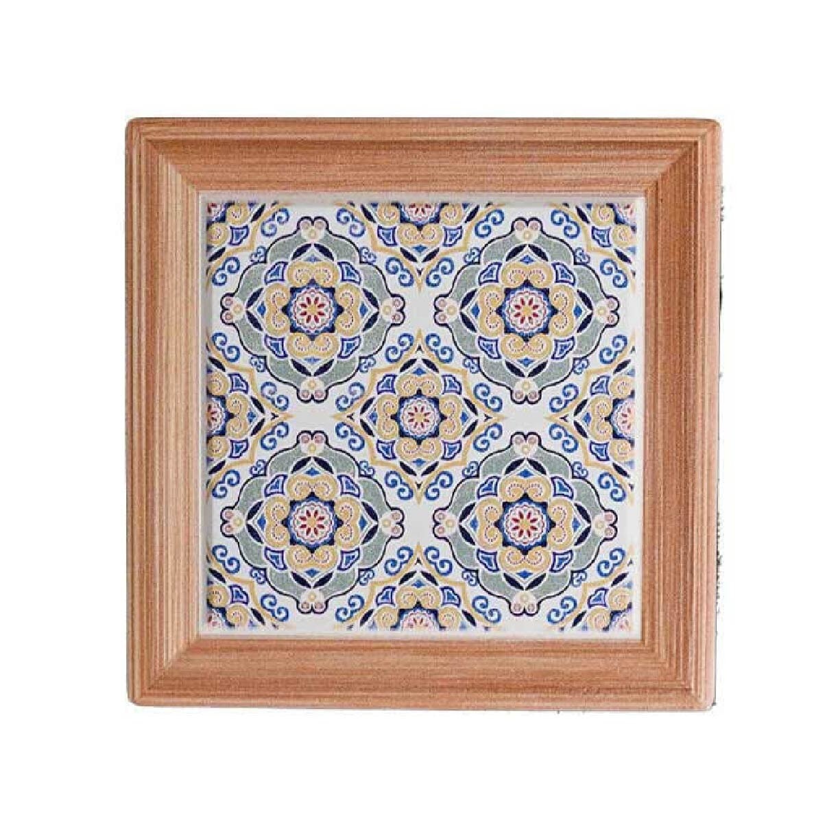 Peranakan Cup Coaster PC61040D - D (Set of 2) 1s