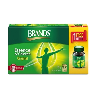 BRAND'S Essence of Chicken Original 68ml x 6s + Free 1s