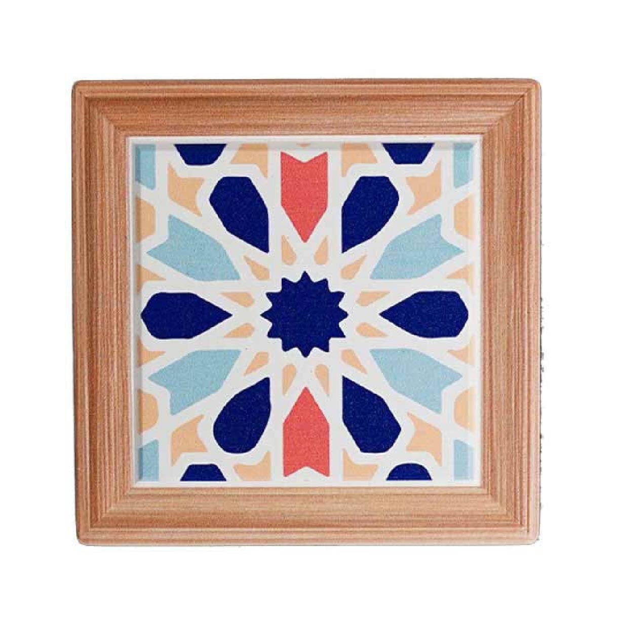 Peranakan Cup Coaster PC61040J - J (Set of 2) 1s