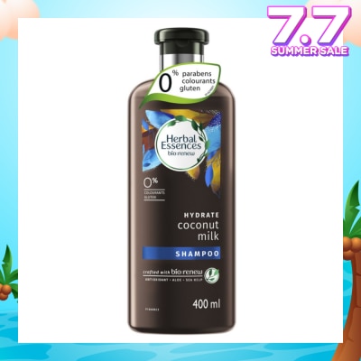 HERBAL ESSENCES Bio Renew Hydrate Coconut Milk Shampoo 400ml