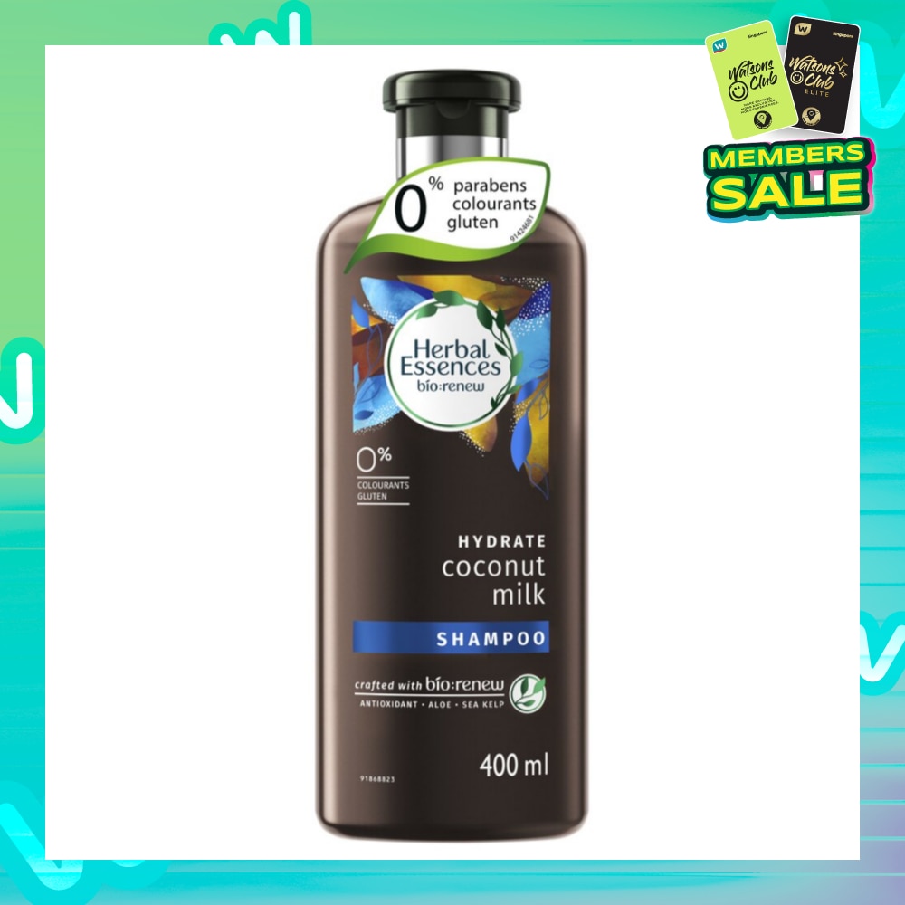 Bio Renew Hydrate Coconut Milk Shampoo 400ml