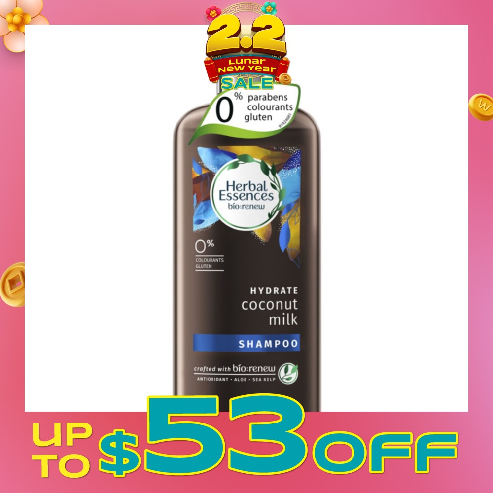 Bio Renew Hydrate Coconut Milk Shampoo 400ml