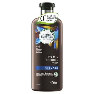 HERBAL ESSENCES Bio Renew Hydrate Coconut Milk Shampoo 400ml