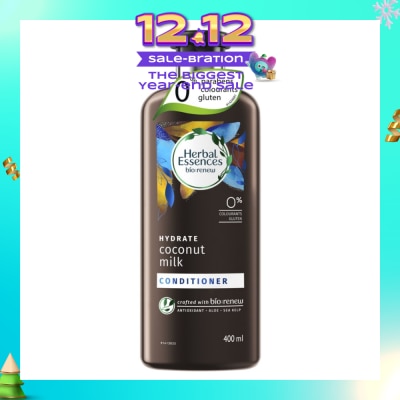 HERBAL ESSENCES Bio Renew Hydrate Coconut Milk Conditioner 400ml