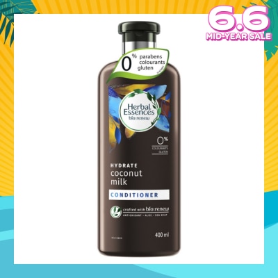 HERBAL ESSENCES Bio Renew Hydrate Coconut Milk Conditioner 400ml