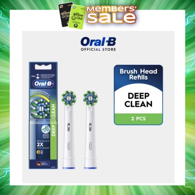 ORAL-B - Deep Clean Electric Toothbrush Replacement Head 2s