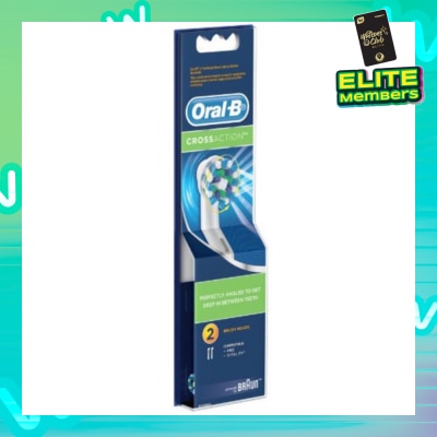 ORAL-B Power Brush Set CrossAction Refill 2 Count