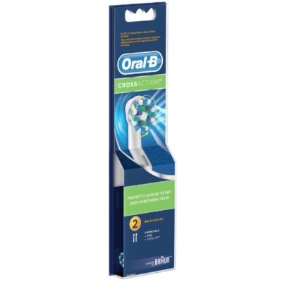 ORAL-B Power Brush Set CrossAction Refill 2 Count