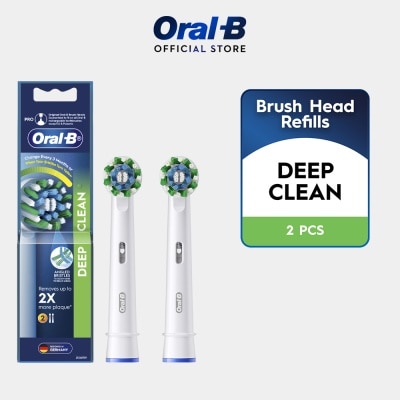 ORAL-B Deep Clean Electric Toothbrush Replacement Head 2s