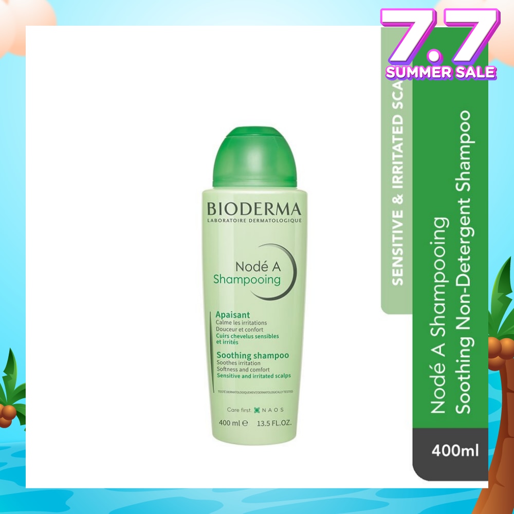 Node A Shampooing Soothing Non-Detergent Shampoo (Sensitive and Irritated Scalp) 400ml
