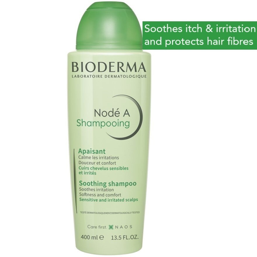 Node A Shampooing Soothing Non-Detergent Shampoo (Sensitive and Irritated Scalp) 400ml