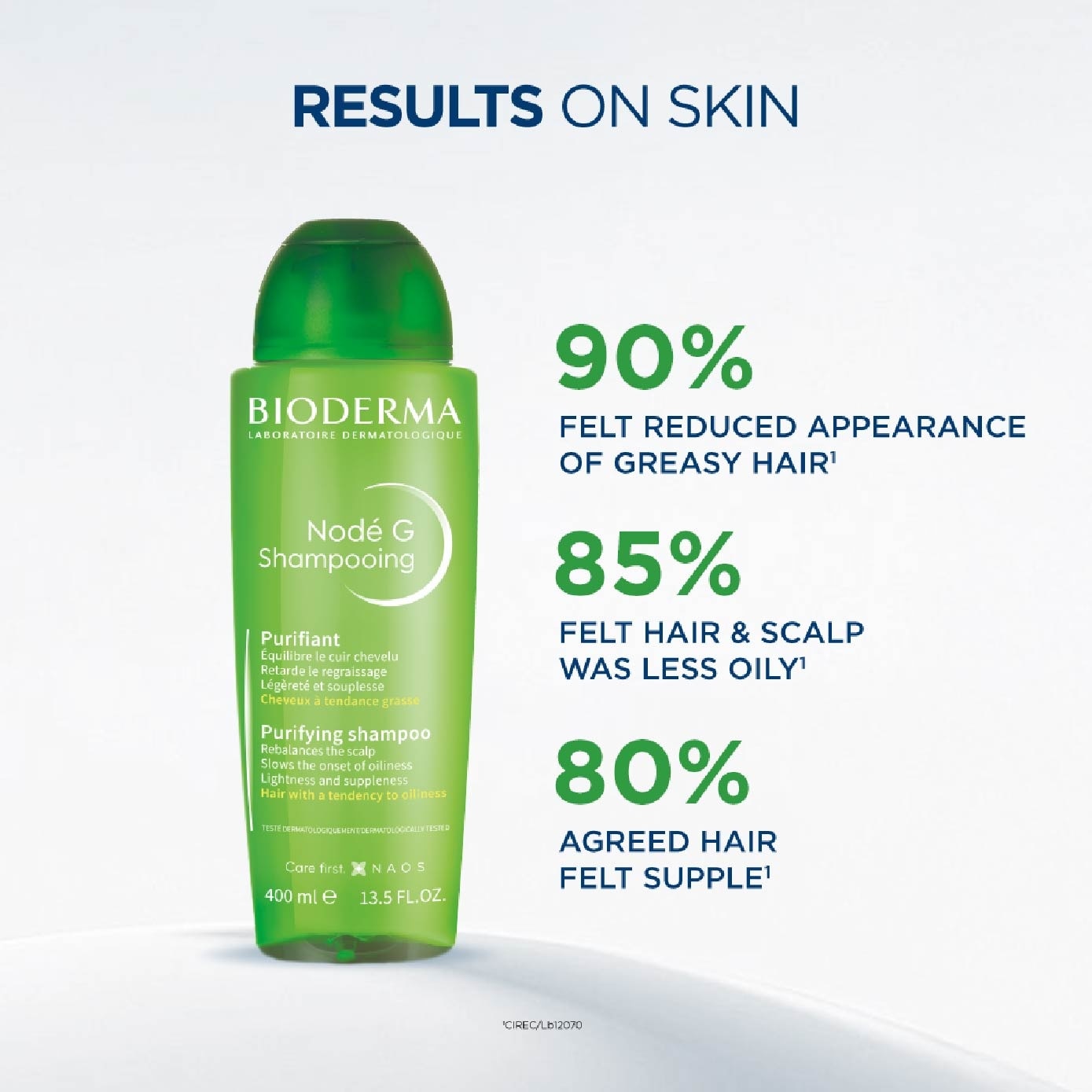 Node G Shampooing Purifying Non-Detergent Shampoo (Oily Hair and Scalp) 400ml image