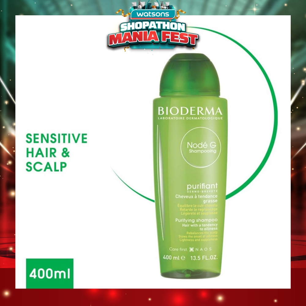 Node G Shampooing Purifying Non-Detergent Shampoo (Oily Hair and Scalp) 400ml