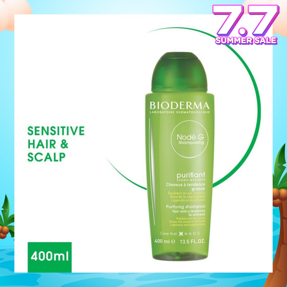 Node G Shampooing Purifying Non-Detergent Shampoo (Oily Hair and Scalp) 400ml