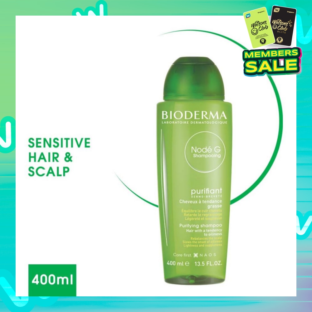 Node G Shampooing Purifying Non-Detergent Shampoo (Oily Hair and Scalp) 400ml