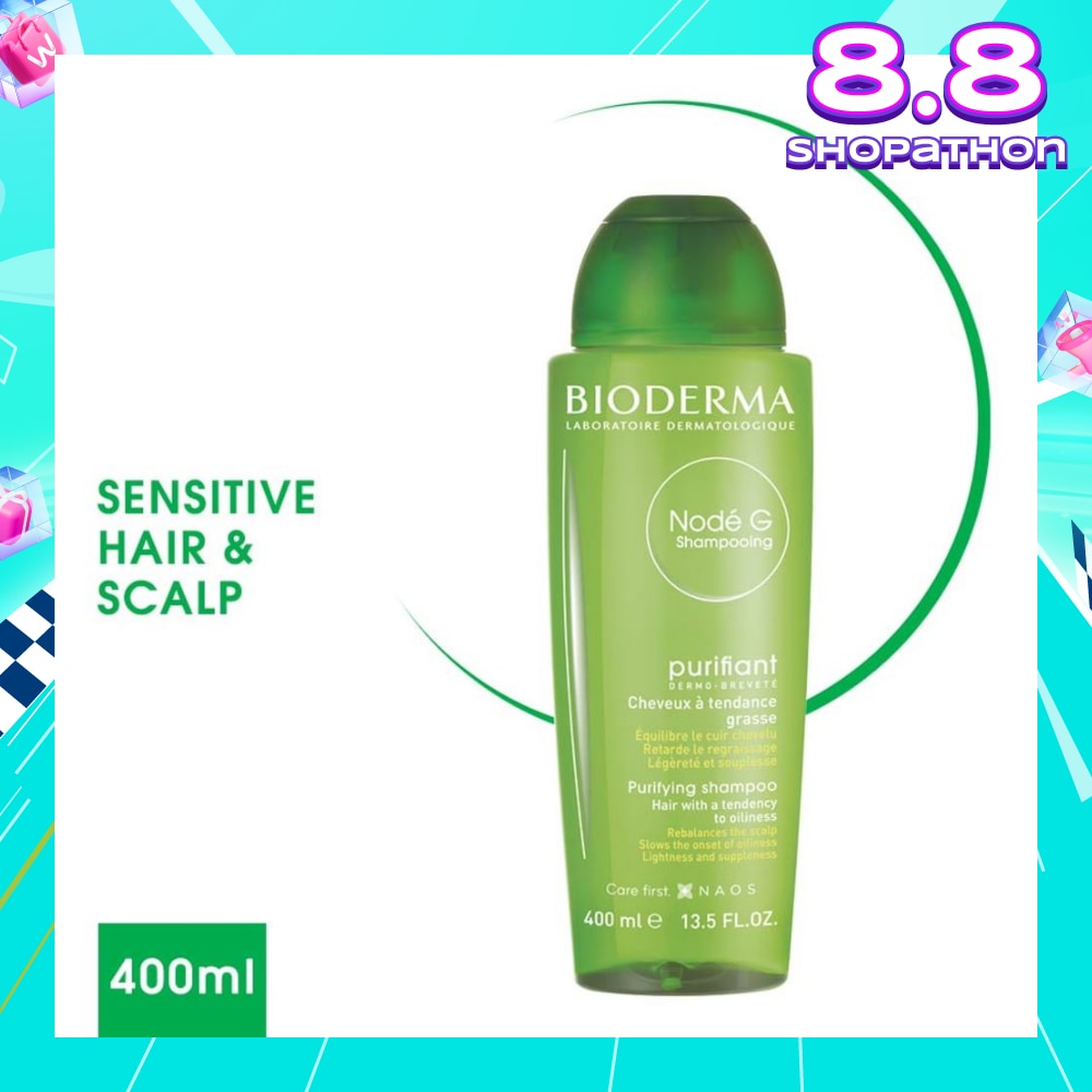 Node G Shampooing Purifying Non-Detergent Shampoo (Oily Hair and Scalp) 400ml