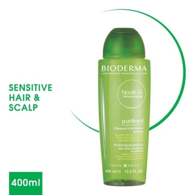 BIODERMA Node G Shampooing Purifying Non-Detergent Shampoo (Oily Hair and Scalp) 400ml