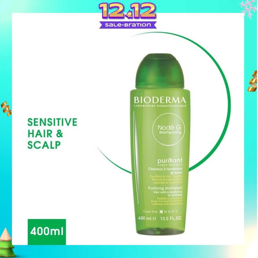 Node G Shampooing Purifying Non-Detergent Shampoo (Oily Hair and Scalp) 400ml