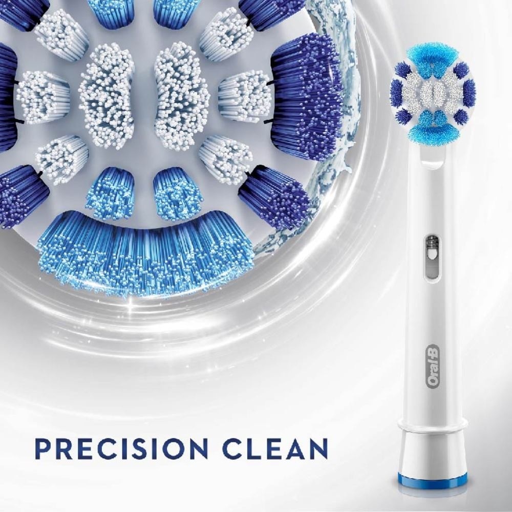 Precision Clean Brush Heads Refill 8s