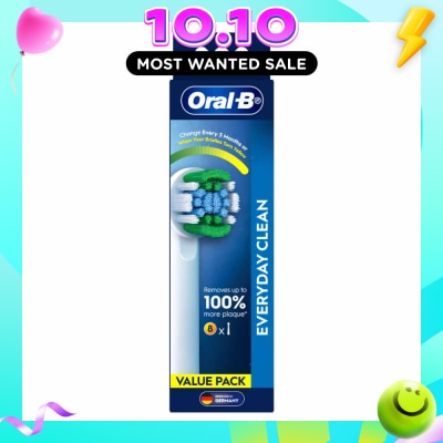 ORAL B Precision Clean Brush Heads Refill 8s image