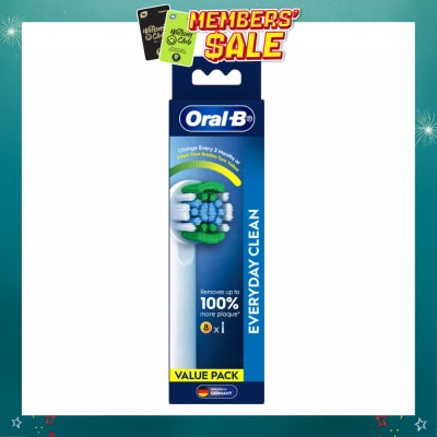 ORAL-B - Precision Clean Brush Heads Refill 8s