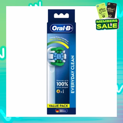 ORAL-B Precision Clean Brush Heads Refill 8s