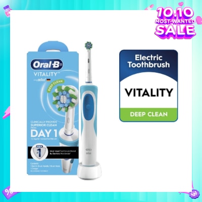 ORAL-B Power Rechargeable Toothbrush Vitality PRO CrossAction 1 Count