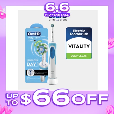 ORAL-B - Vitality Deep Clean Electric Toothbrush 1s