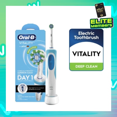 ORAL-B Power Rechargeable Toothbrush Vitality PRO CrossAction 1 Count