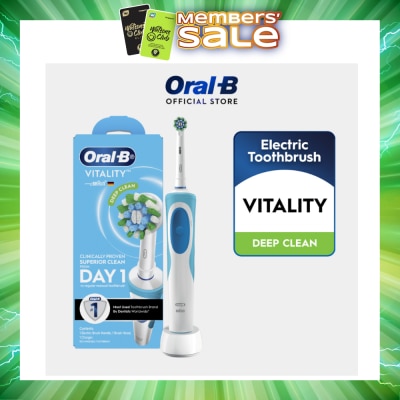 ORAL-B - Vitality Deep Clean Electric Toothbrush 1s