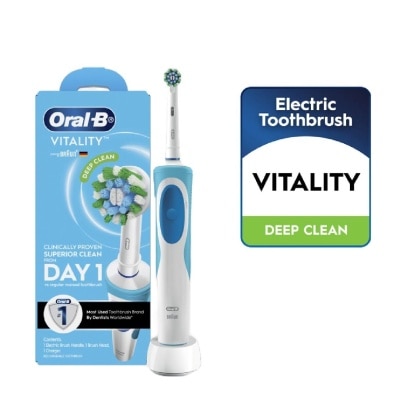 ORAL-B Power Rechargeable Toothbrush Vitality PRO CrossAction 1 Count